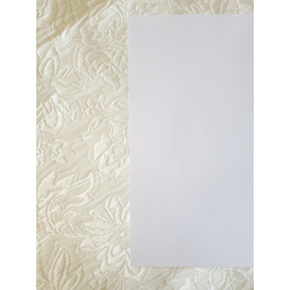Large Cream White Ivory Christmas Tree Skirt 56" Rope Trim Embroidered elegant - Picture 9 of 10